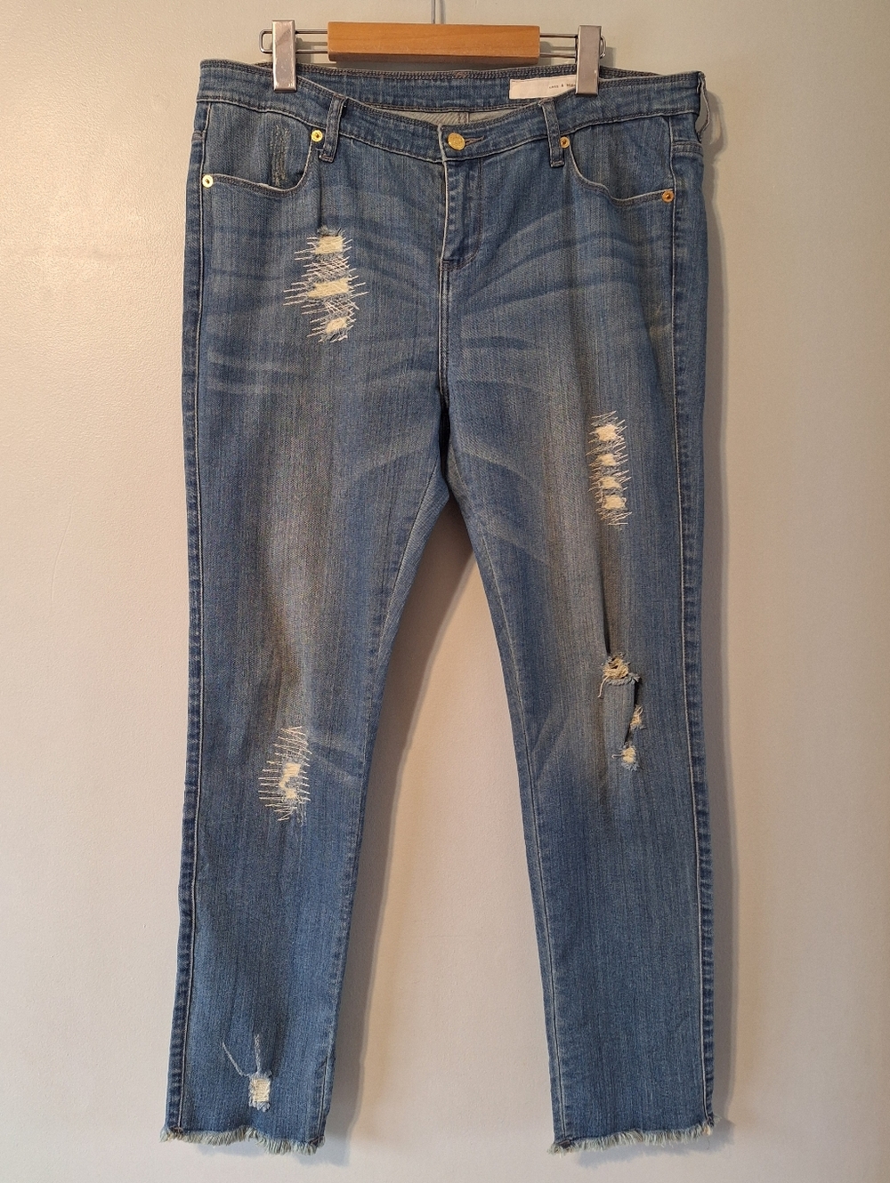 Sass & Bide Distressed Light Blue Women’s Jeans - 31